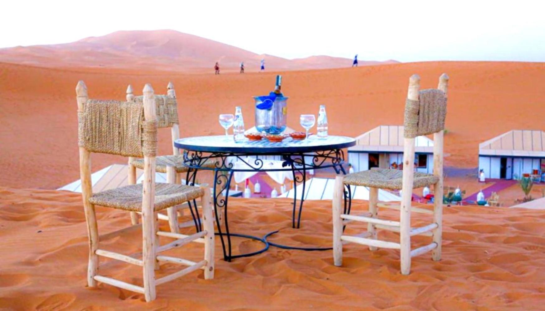 Luxury Bedouin Camp Bed & Breakfast Merzouga Dış mekan fotoğraf