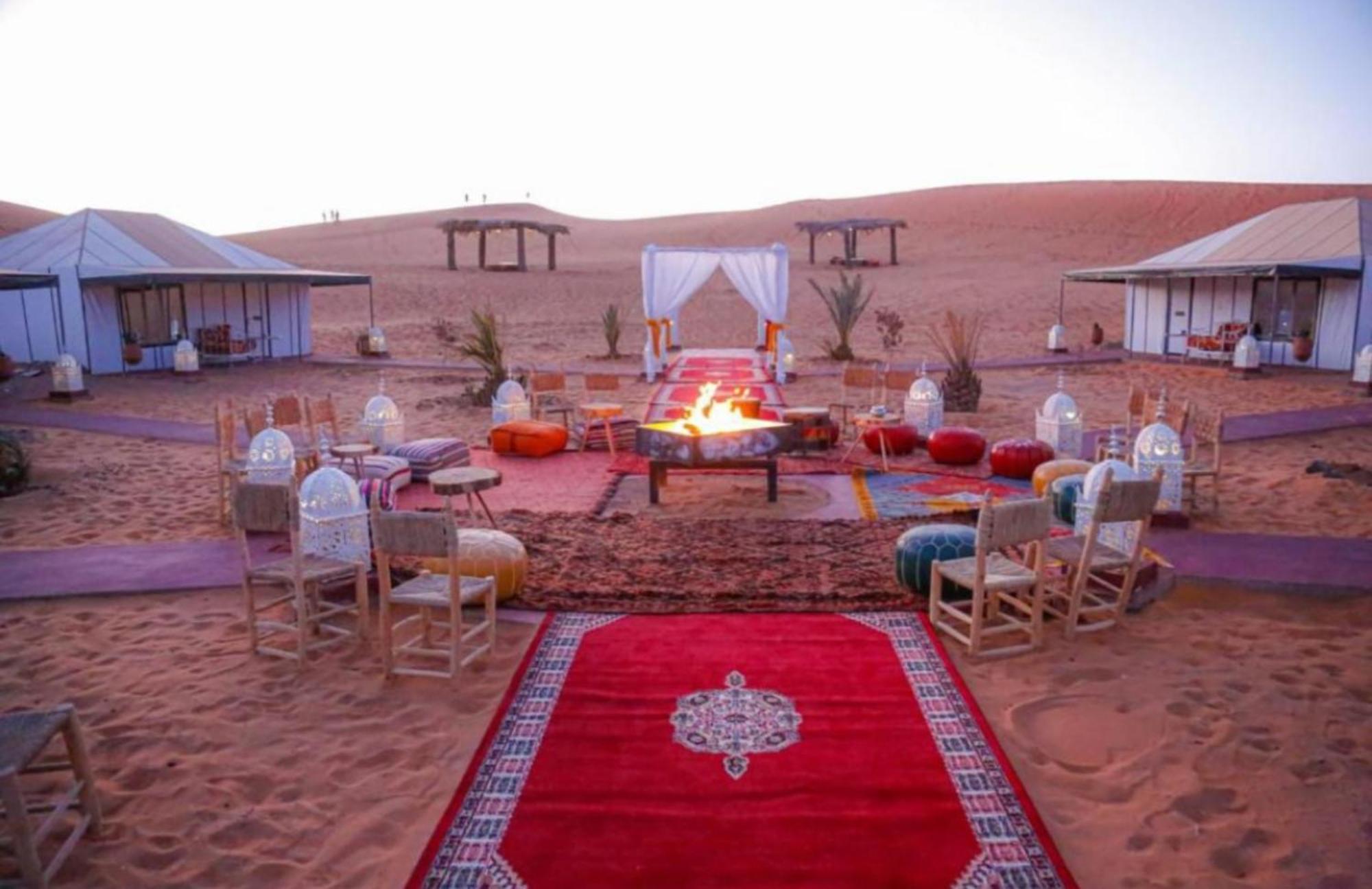 Luxury Bedouin Camp Bed & Breakfast Merzouga Dış mekan fotoğraf
